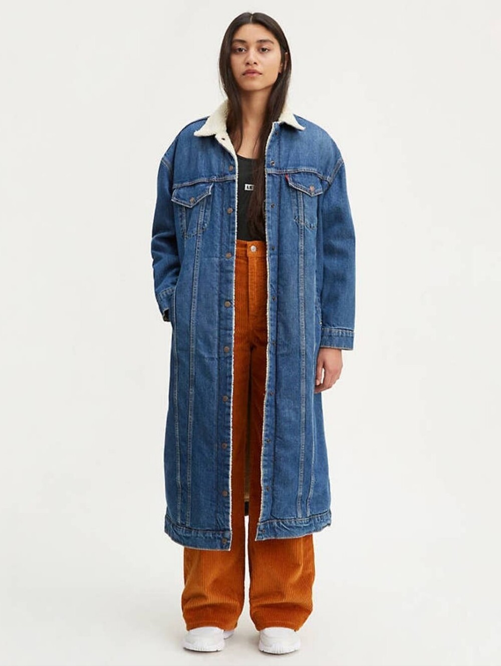 Levi’s Extra Long Sherpa Trucker Jacket